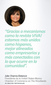 Julie Charros-Betancor Presidenta de la United States-Mexico Chamber of Commerce en The Woodlands